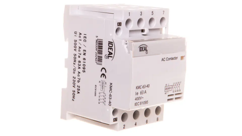 ⁨Modular contactor 63A 4Z 0R 230V AC KMC-63-40 23242⁩ at Wasserman.eu