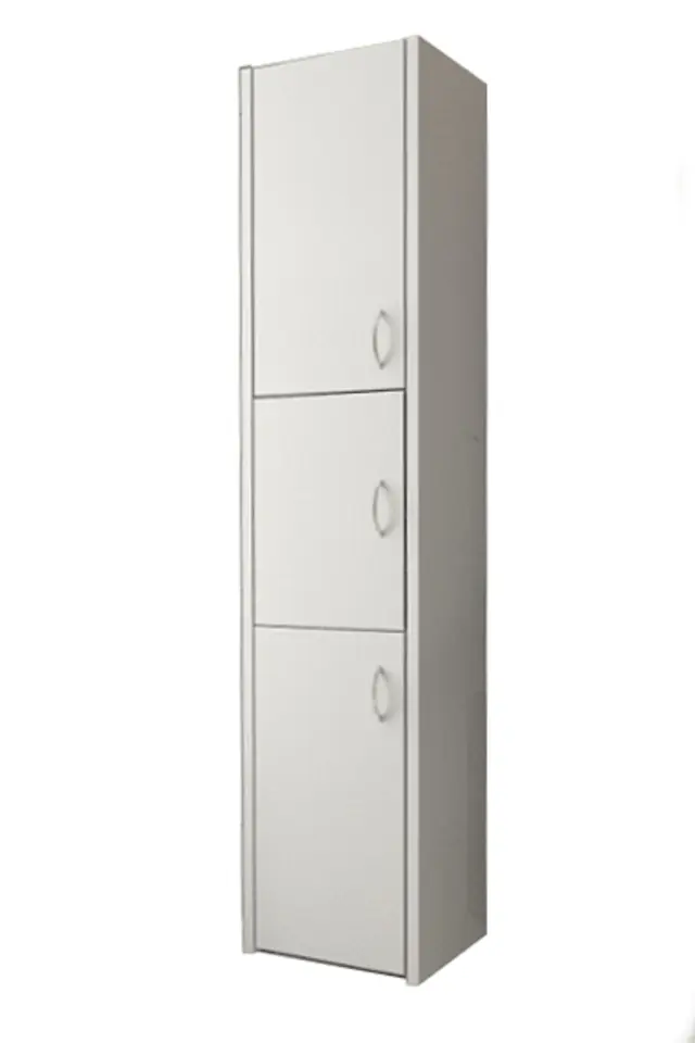 Słupek łazienkowy Adaś 3D biały 30 cm w sklepie Wasserman.eu