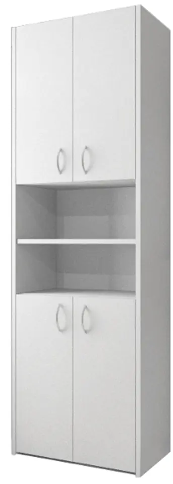 Słupek łazienkowy Adaś 4D biały 56 cm w sklepie Wasserman.eu