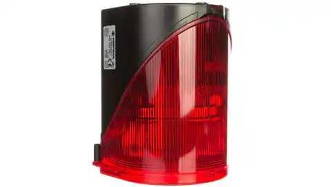 ⁨Syrena wielotonowa z sygnalizacją błyskową LED podwójną czerwoną 230V AC 444.100.68⁩ w sklepie Wasserman.eu