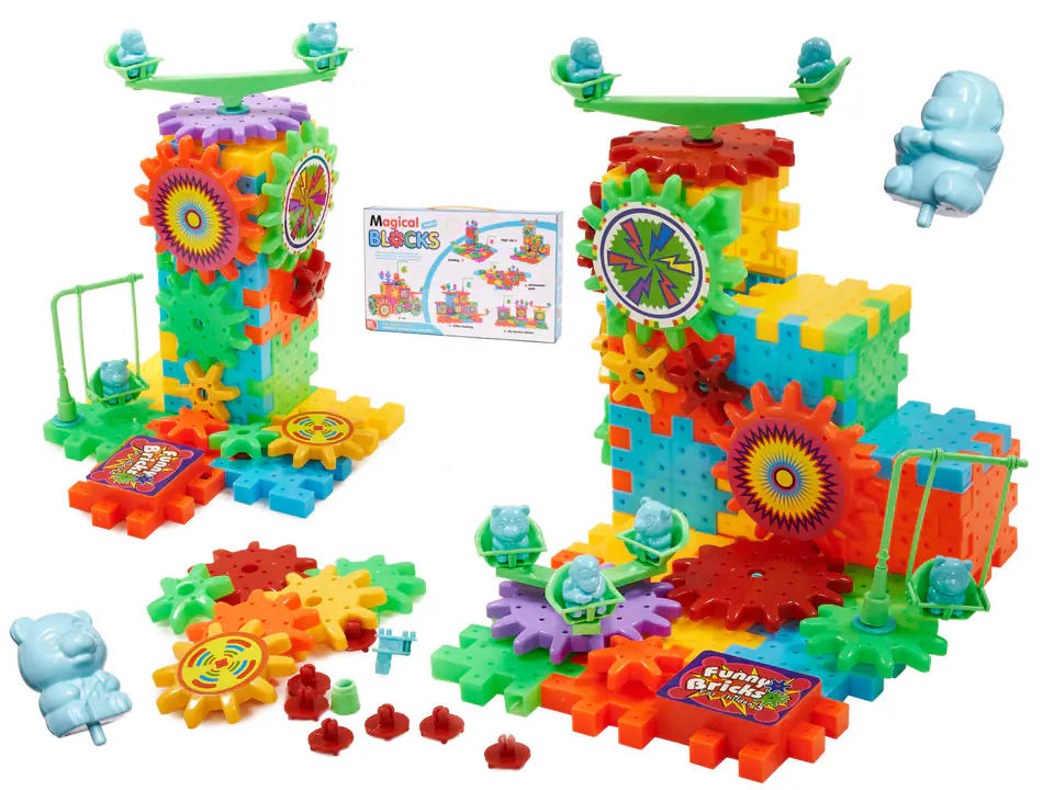 ⁨Construction Blocks MAGICAL BLOCKS 81pcs⁩ at Wasserman.eu