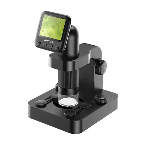 ⁨Mikroskop cyfrowy z ekranem 2MP RGB 20-100x LED⁩ w sklepie Wasserman.eu