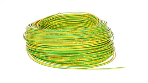 ⁨OLFLEX HEAT 125 SC 1x1 cable yellow-green 1234000 /100m/⁩ at Wasserman.eu