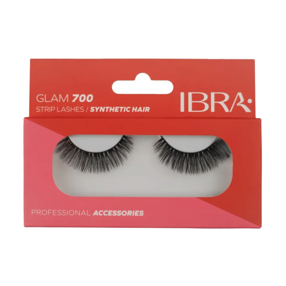 ⁨False eyelashes on the Glam 700 strap⁩ at Wasserman.eu