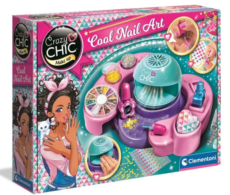 Set Crazy Chic Cool nails at Wasserman.eu