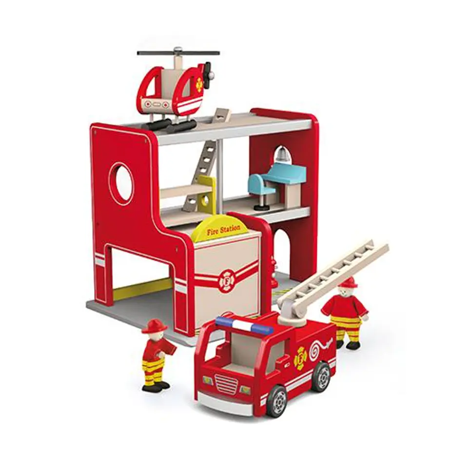 ⁨Viga 50828 Fire Station with accessories⁩ at Wasserman.eu