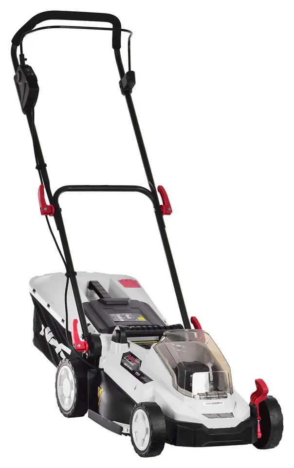 ⁨NAC 18V cordless lawn mower LB18-33-B40-S⁩ at Wasserman.eu