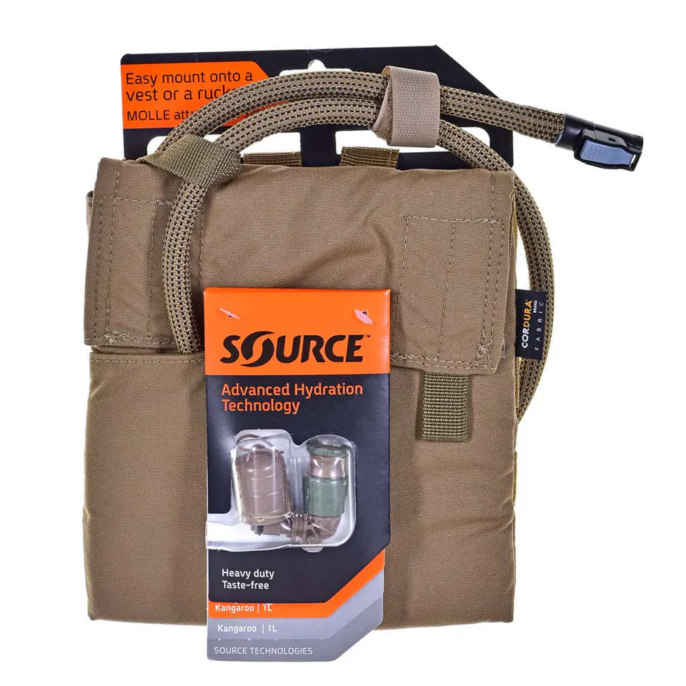 System nawadniający SOURCE TACTICAL Kangaroo 1l coyote w sklepie Wasserman.eu