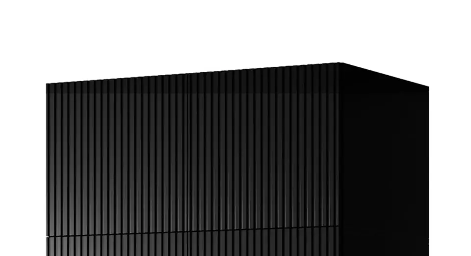 ⁨Wardrobe PAFOS 2D BASE 90x55.5x45 Black matt⁩ at Wasserman.eu