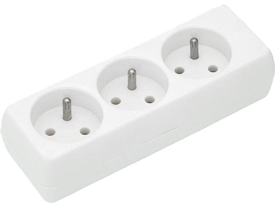 ⁨Socket-outlet 3x2P+Z⁩ at Wasserman.eu
