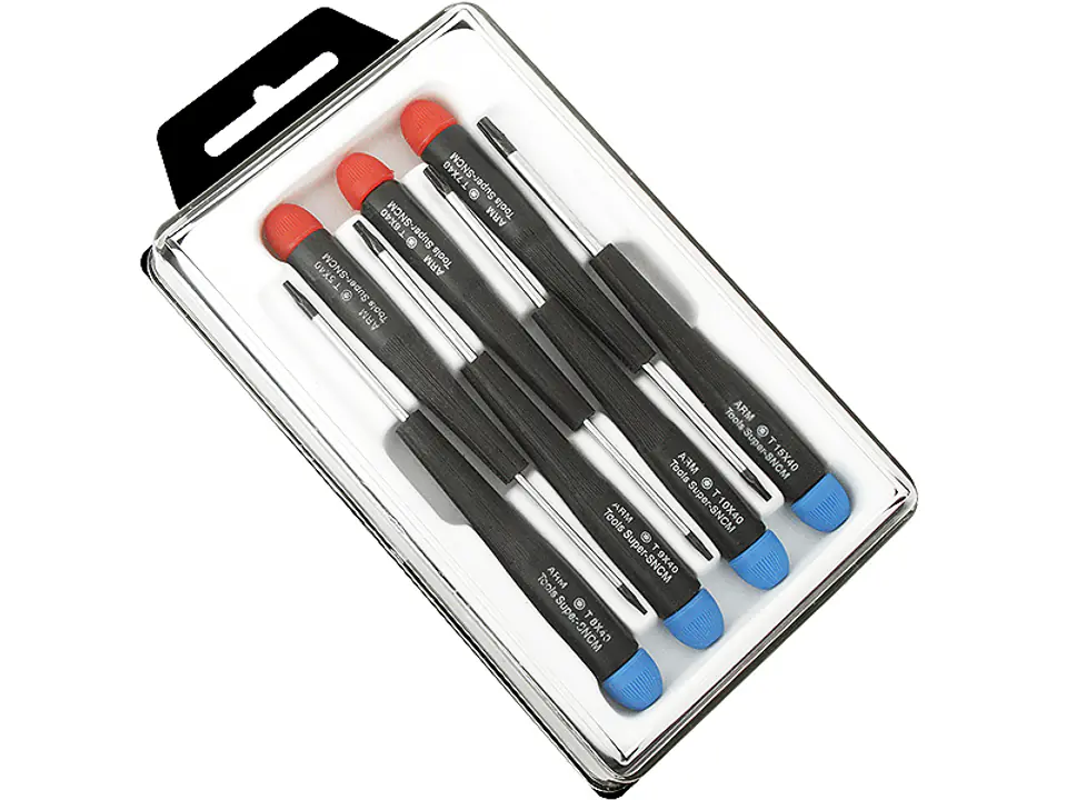 5209 # Torx Schraubendreher Kit 7pcs mit Rot Heads im Wasserman.eu