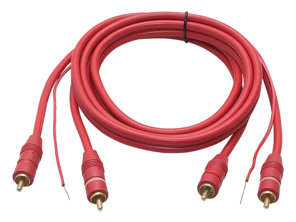 ⁨Przy.2xRCA 6mm 1,5m RED⁩ at Wasserman.eu