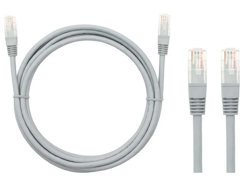 ⁨2755# Przyłącze patchcord utp  1,0m szary⁩ w sklepie Wasserman.eu