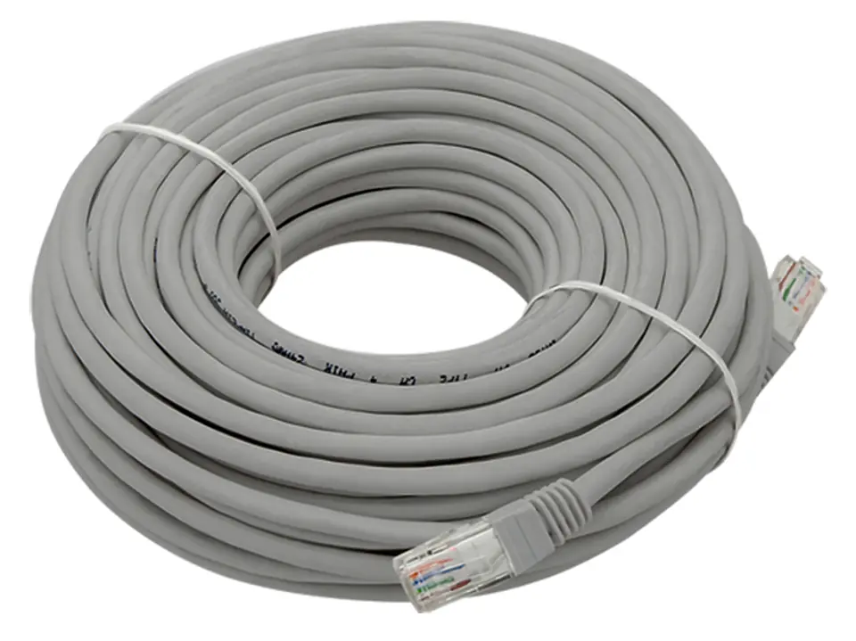 ⁨2707# Przyłącze patchcord utp 50m szary⁩ w sklepie Wasserman.eu