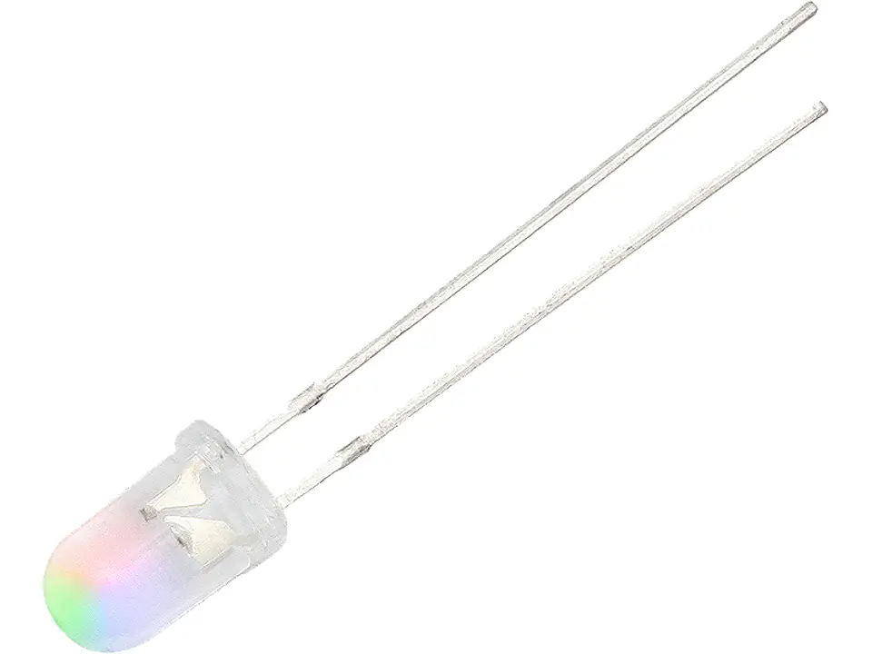 ⁨LED 3mm RGB slow change 3 colors⁩ at Wasserman.eu