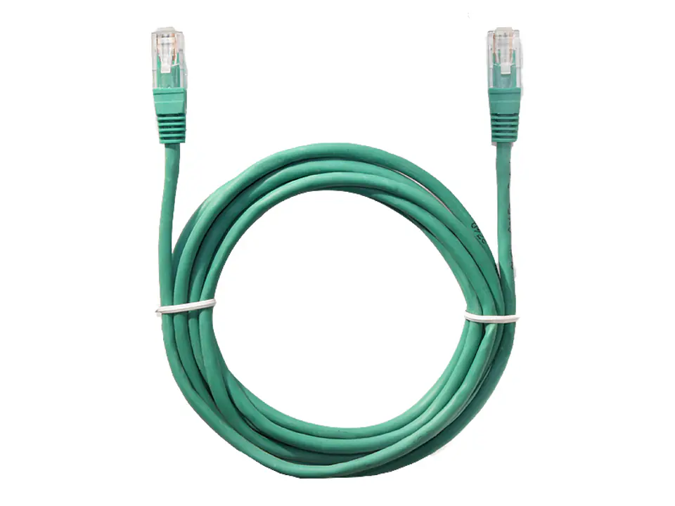 ⁨2726# Przyłącze patchcord utp  0,5m zielony⁩ w sklepie Wasserman.eu