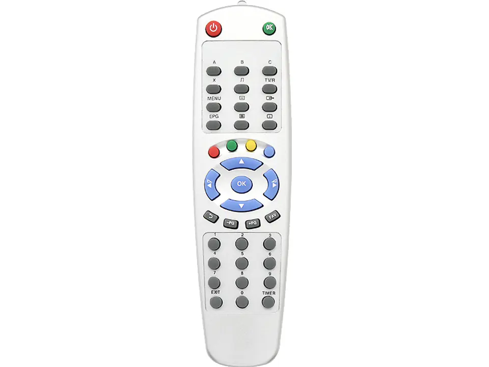 ⁨Remote control for POLSAT mini D1/D2 SILVER⁩ at Wasserman.eu