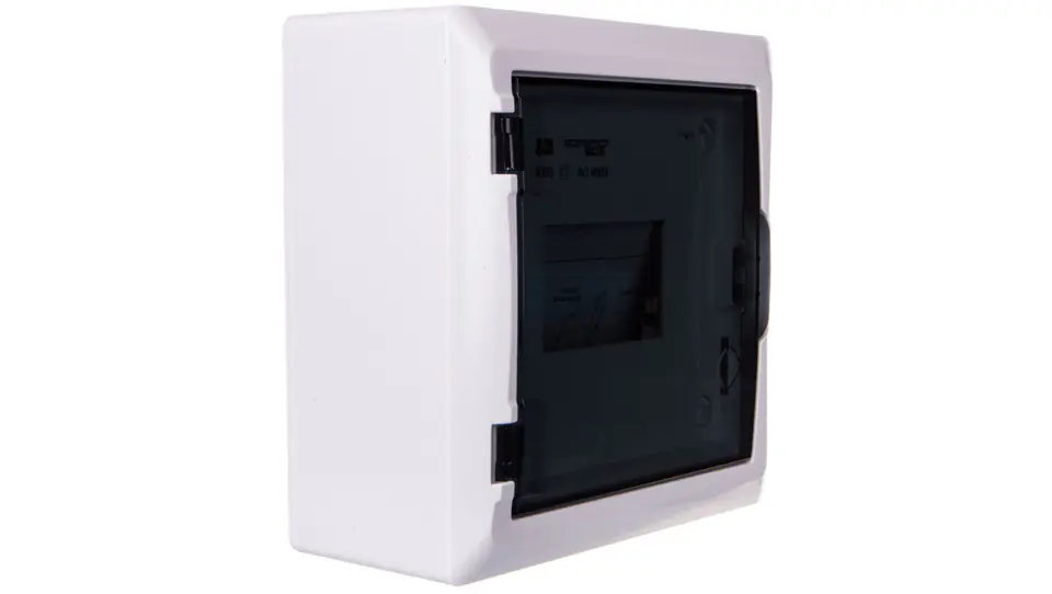 ⁨Rozdzielnica modułowa 1x6 n/t ECONOMIC BOX RN 1/6 drzwi dymne (N+PE) IP40 2501-01⁩ w sklepie Wasserman.eu