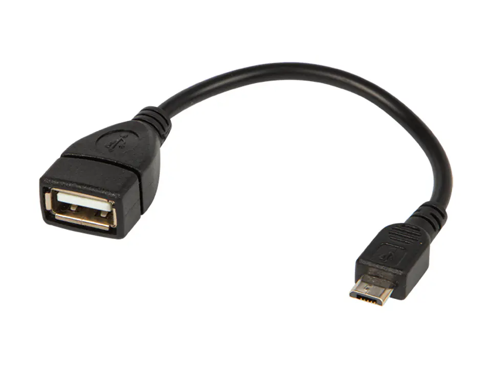 ⁨75-795# Adapter usb gniazdo usb a-wtyk micro usb⁩ w sklepie Wasserman.eu