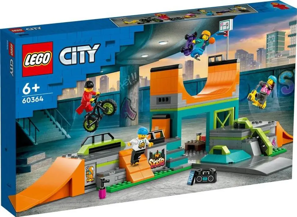 ⁨LEGO CITY 60364 STREET SKATEPARK⁩ at Wasserman.eu