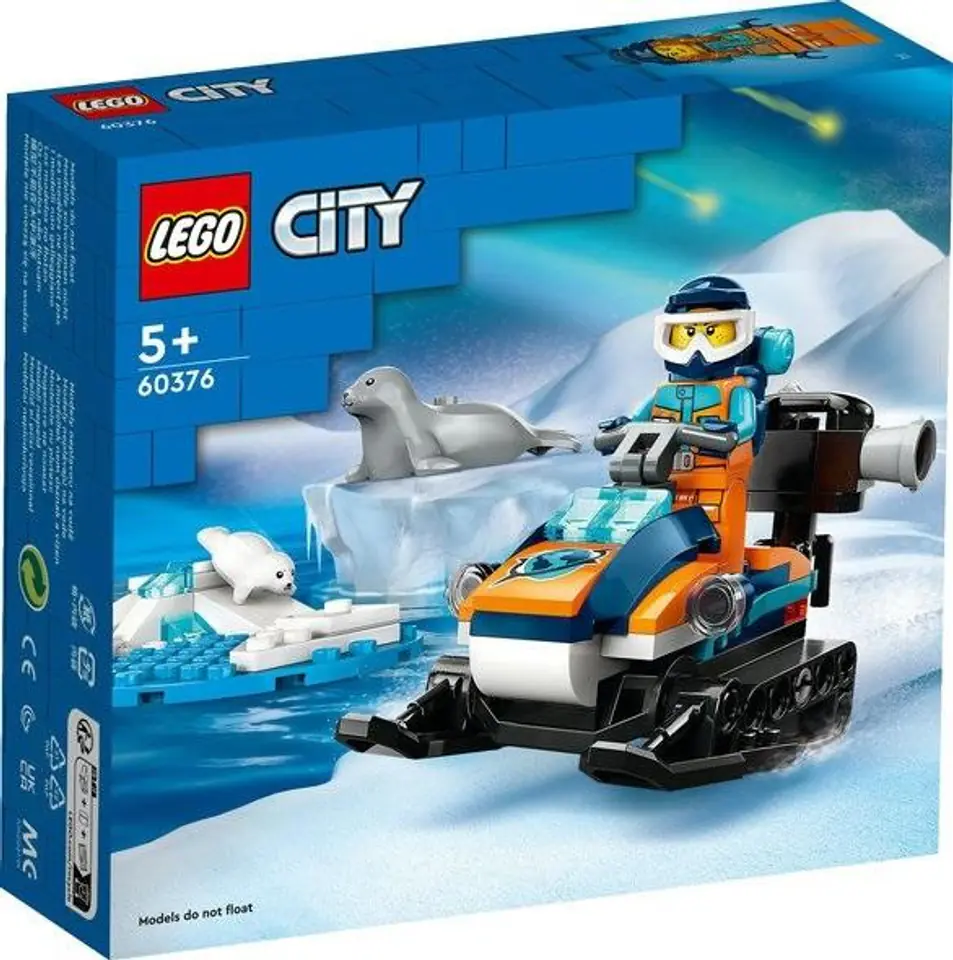 ⁨LEGO(R) CITY 60376 Skuter śnieżny badacza Arktyki⁩ w sklepie Wasserman.eu