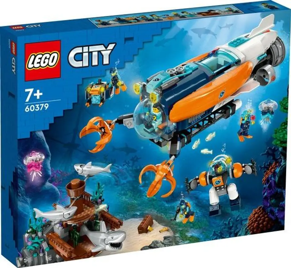 ⁨LEGO(R) CITY 60379 Łódź podwodna badacza morskiego⁩ w sklepie Wasserman.eu