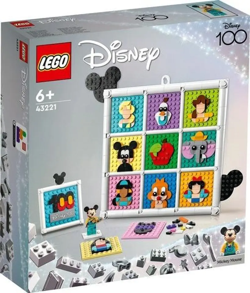 ⁨LEGO DISNEY 43221 100 YEARS OF DISNEY ANIMATION ICONS⁩ at Wasserman.eu