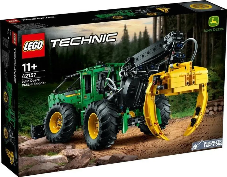 ⁨LEGO(R) TECHNIC 42157 Ciągnik zrywkowy John Deere⁩ w sklepie Wasserman.eu