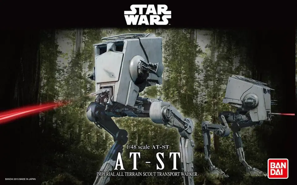 ⁨Plastic model Star Wars 1/48 AT-ST⁩ at Wasserman.eu