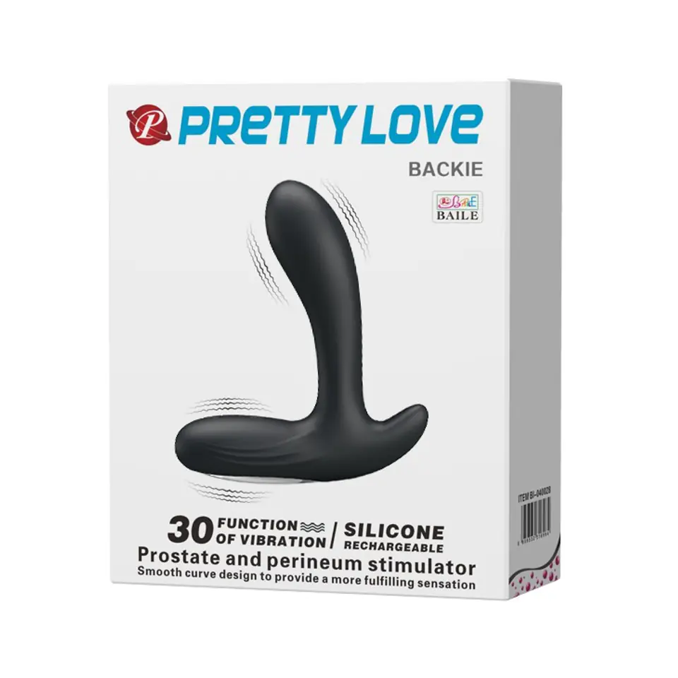 ⁨PROSTATE MASSAGER PRETTY LOVE - BACKIE⁩ at Wasserman.eu