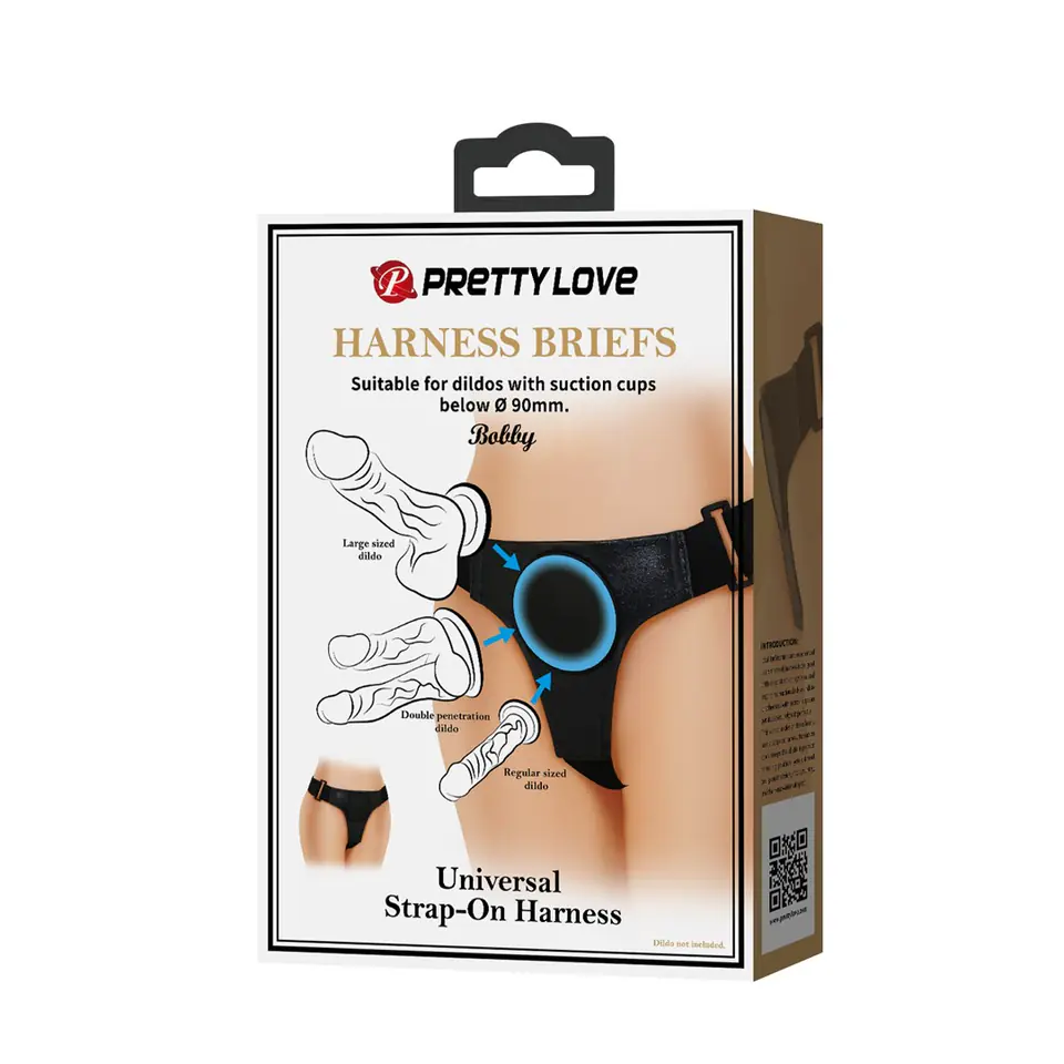 ⁨STRAP ON PRETTY LOVE HARNESS BRIEFS BOBBY⁩ w sklepie Wasserman.eu