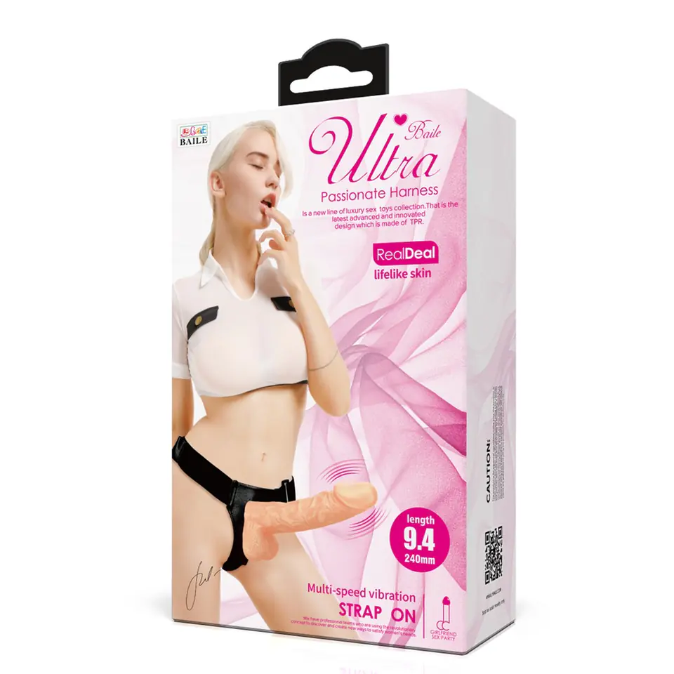 ⁨STRAP ON WIBRATOR ULTRA PASSIONATE HARNESS⁩ w sklepie Wasserman.eu