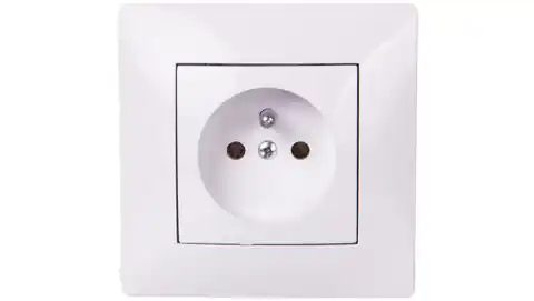 ⁨VOLANTE Single socket with/u 16A 230V white 2633-00⁩ at Wasserman.eu