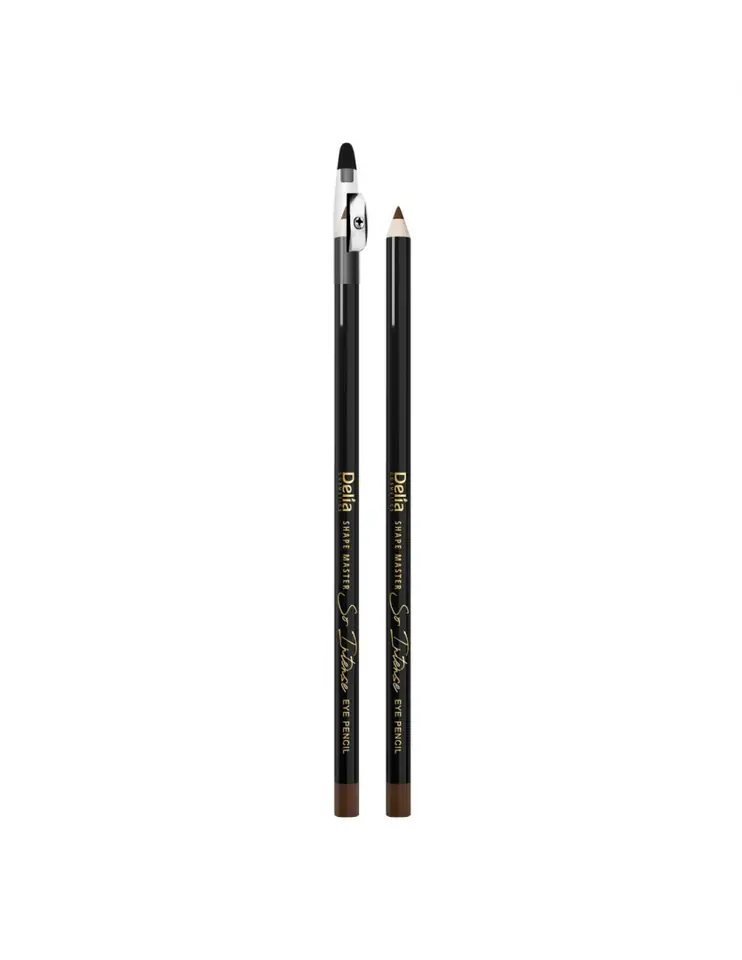 ⁨Delia Cosmetics Shape Master Eye pencil So Intense with pencil sharpener - brown 1pcs⁩ at Wasserman.eu