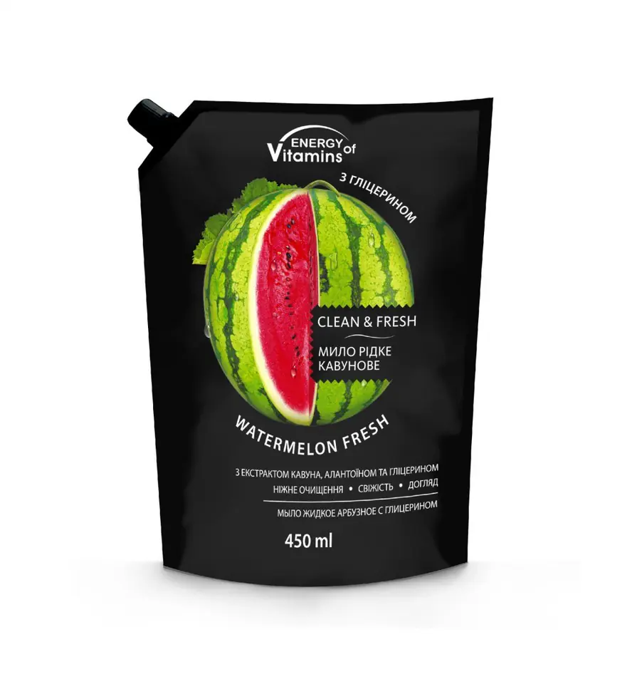 ⁨Energy Of Vitamins Watermelon Soap- Stock 450ml⁩ at Wasserman.eu