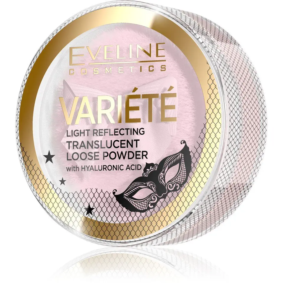 ⁨Eveline Variété Powder Loose Banners with Hyaluronic Acid⁩ at Wasserman.eu