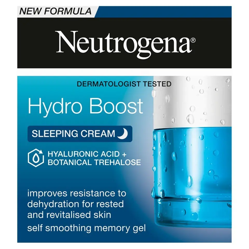 ⁨Neutrogena Hydro Boost Hydrating Night Cream-Mask 50ml⁩ at Wasserman.eu