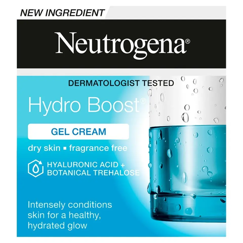 ⁨Neutrogena Hydro Boost Hydrating Cream-Gel for Dry Skin 50ml⁩ at Wasserman.eu