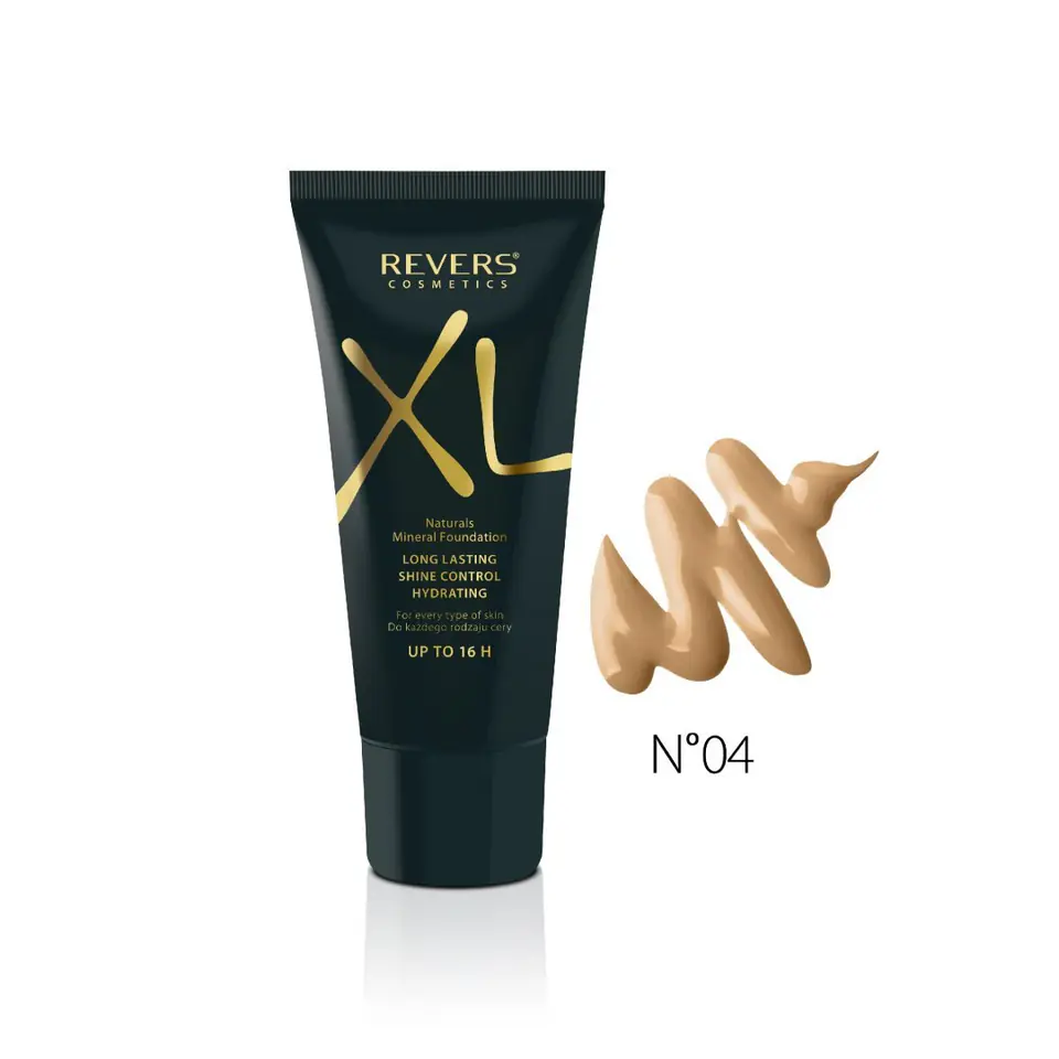 ⁨REVERS Foundation XL Natural Minerals 04 Honey 30ml⁩ at Wasserman.eu