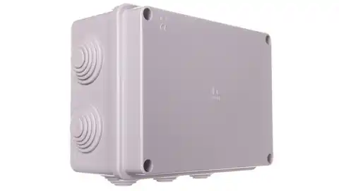 ⁨Surface-mounted box with cover and screws series 400 IP55 150x110x70 EC400C5⁩ at Wasserman.eu