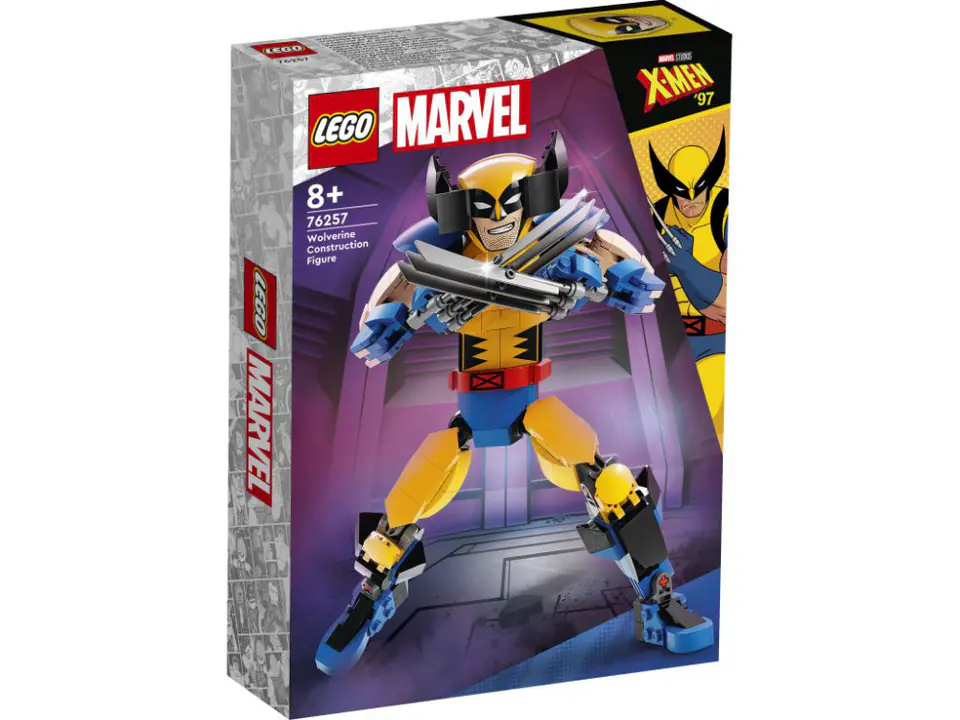 ⁨LEGO Super Heroes Figurka Wolverine’a do zbudowania 76257⁩ w sklepie Wasserman.eu