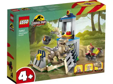 ⁨LEGO Jurassic World Ucieczka welociraptora 76957⁩ w sklepie Wasserman.eu