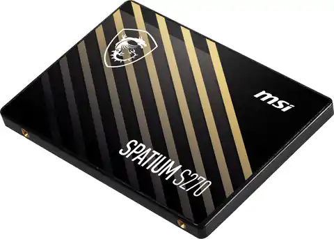 ⁨MSI SPATIUM S270 SATA 2.5 480GB internal solid state drive 2.5" Serial ATA III 3D NAND⁩ at Wasserman.eu