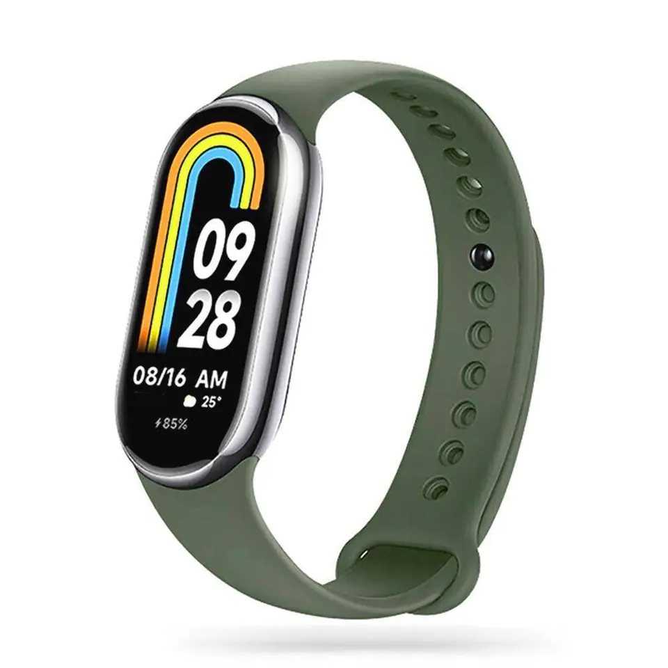 ⁨Pasek do XIAOMI SMART BAND 8 / 8 NFC Tech-Protect IconBand zielone⁩ w sklepie Wasserman.eu