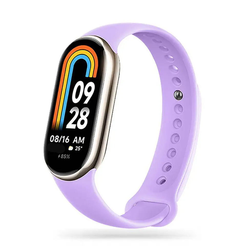 ⁨Pasek do XIAOMI SMART BAND 8 / 8 NFC Tech-Protect IconBand fioletowe⁩ w sklepie Wasserman.eu