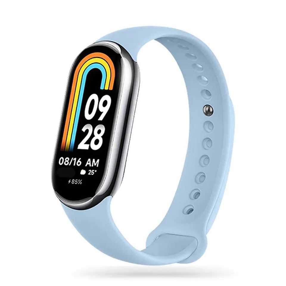 ⁨Pasek do XIAOMI SMART BAND 8 / 8 NFC Tech-Protect IconBand jasnoniebieskie⁩ w sklepie Wasserman.eu