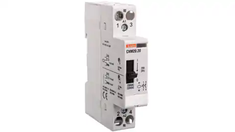 ⁨Modular contactor with lever 20A 2Z 0R 230-220V AC/DC CNM2020220⁩ at Wasserman.eu