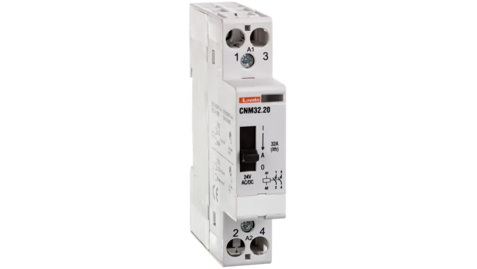 ⁨Modular contactor with lever 32A 2Z 0R 24V AC/DC CNM3220024⁩ at Wasserman.eu