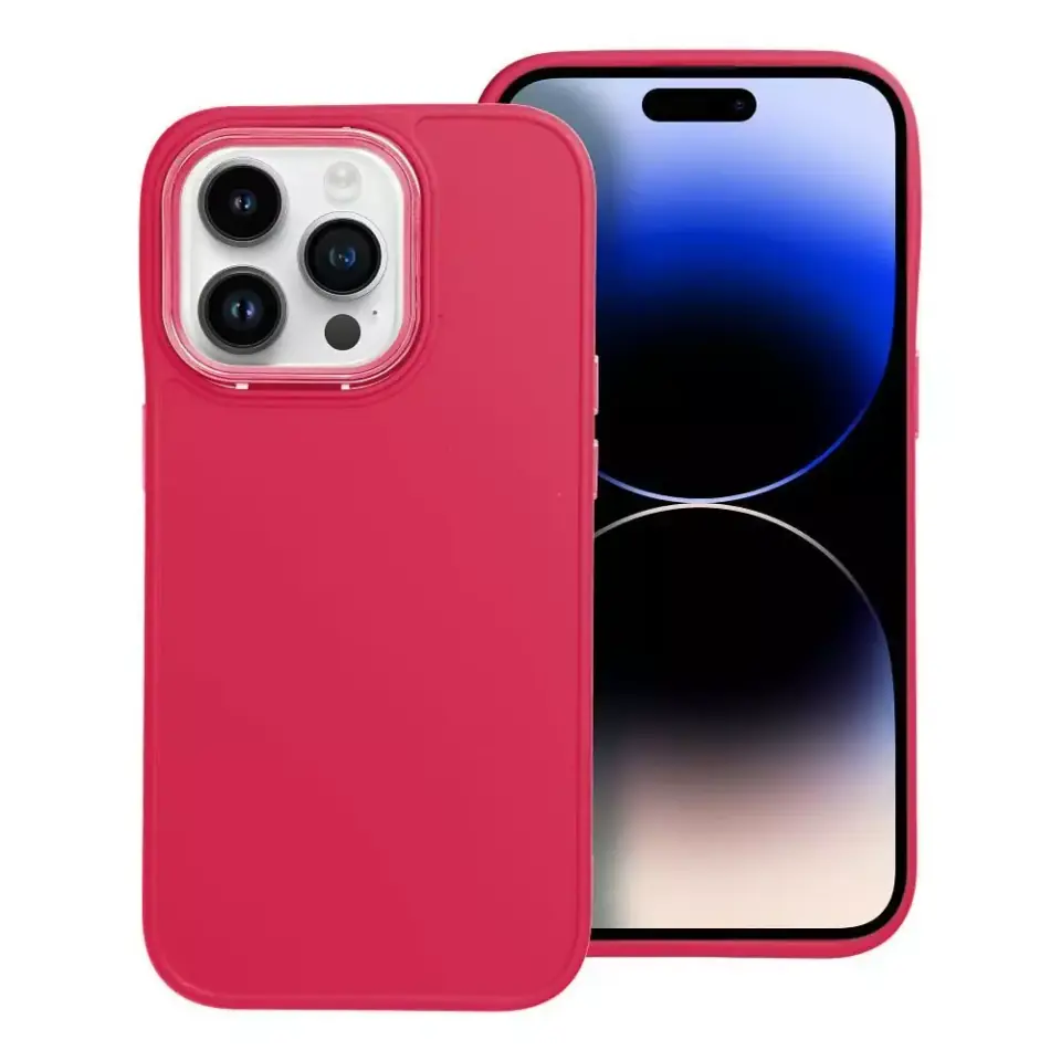 ⁨Futerał FRAME do IPHONE 14 Pro magenta⁩ w sklepie Wasserman.eu