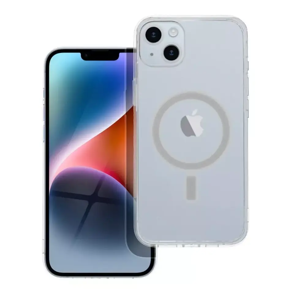 ⁨Futerał Clear Mag Cover z ochroną aparatu do IPHONE 14 PLUS⁩ w sklepie Wasserman.eu